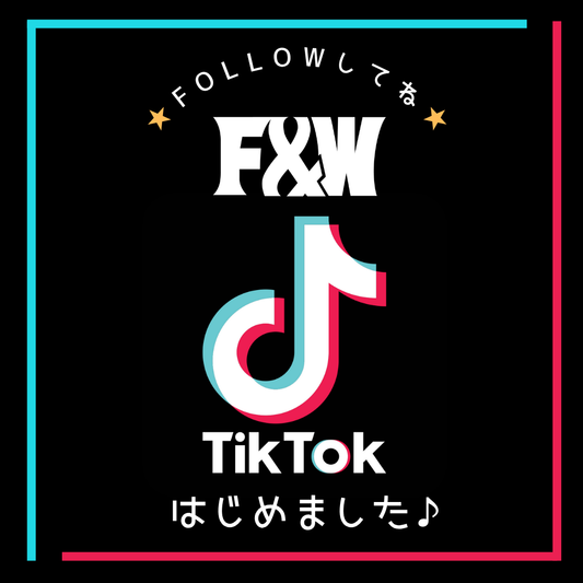 TikTokアカウントを開設しました