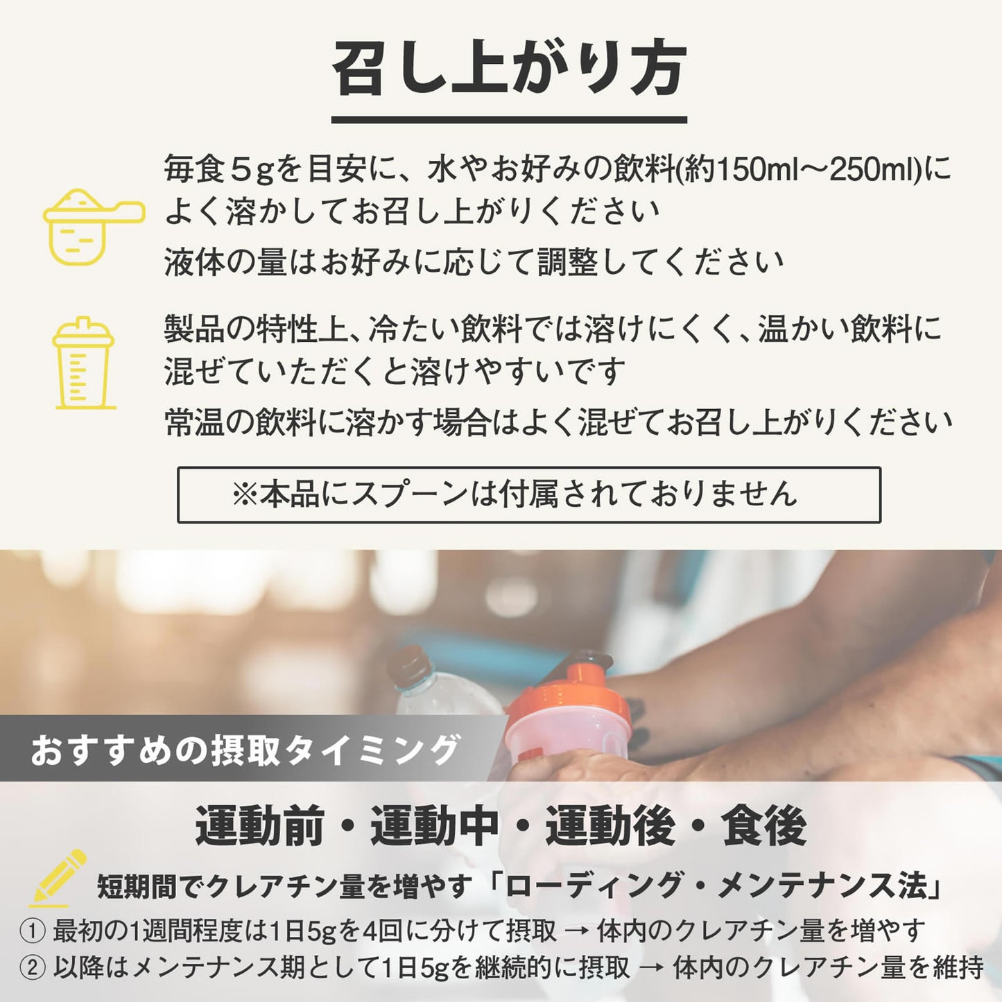 F&W クレアチンパウダー 500g