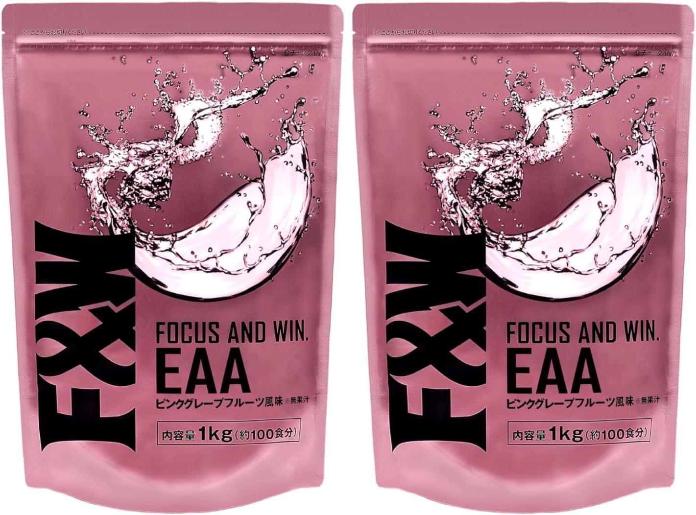 F&W EAA ピンクグレープフルーツ風味 2kg (1Kg×2)