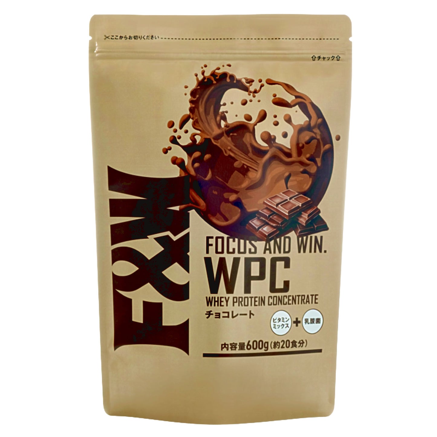 F&W WPC チョコレート風味600g