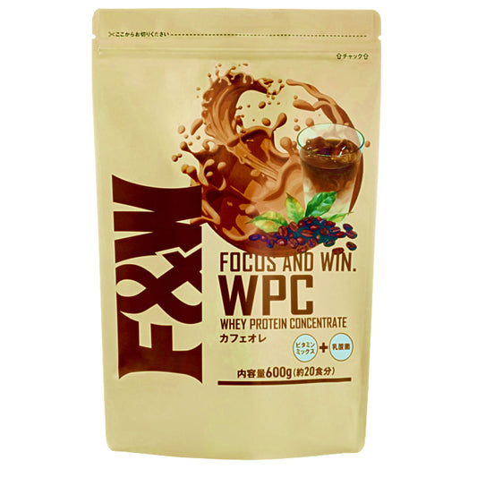 F&W WPC カフェオレ風味600g