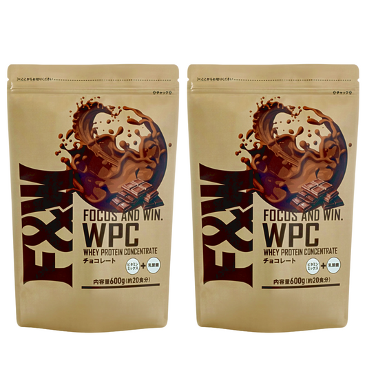 F&W WPC チョコレート風味1.2Kg(600g×2袋)