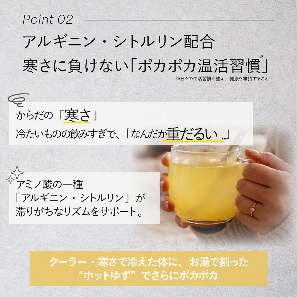 F&W アルギニン シトルリン クエン酸 ゆず風味 264g　