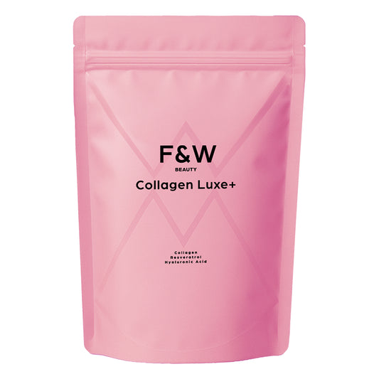 F&W Collagen Luxe+290g ミックスベリー風味 約20日分 コラーゲン 12,800mg ドリンク レスベラトロール ヒアルロン酸 乳酸菌