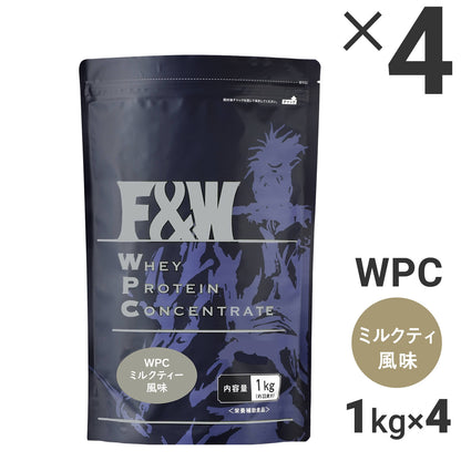 WPC ミルクティ風味 1kg×4個セット